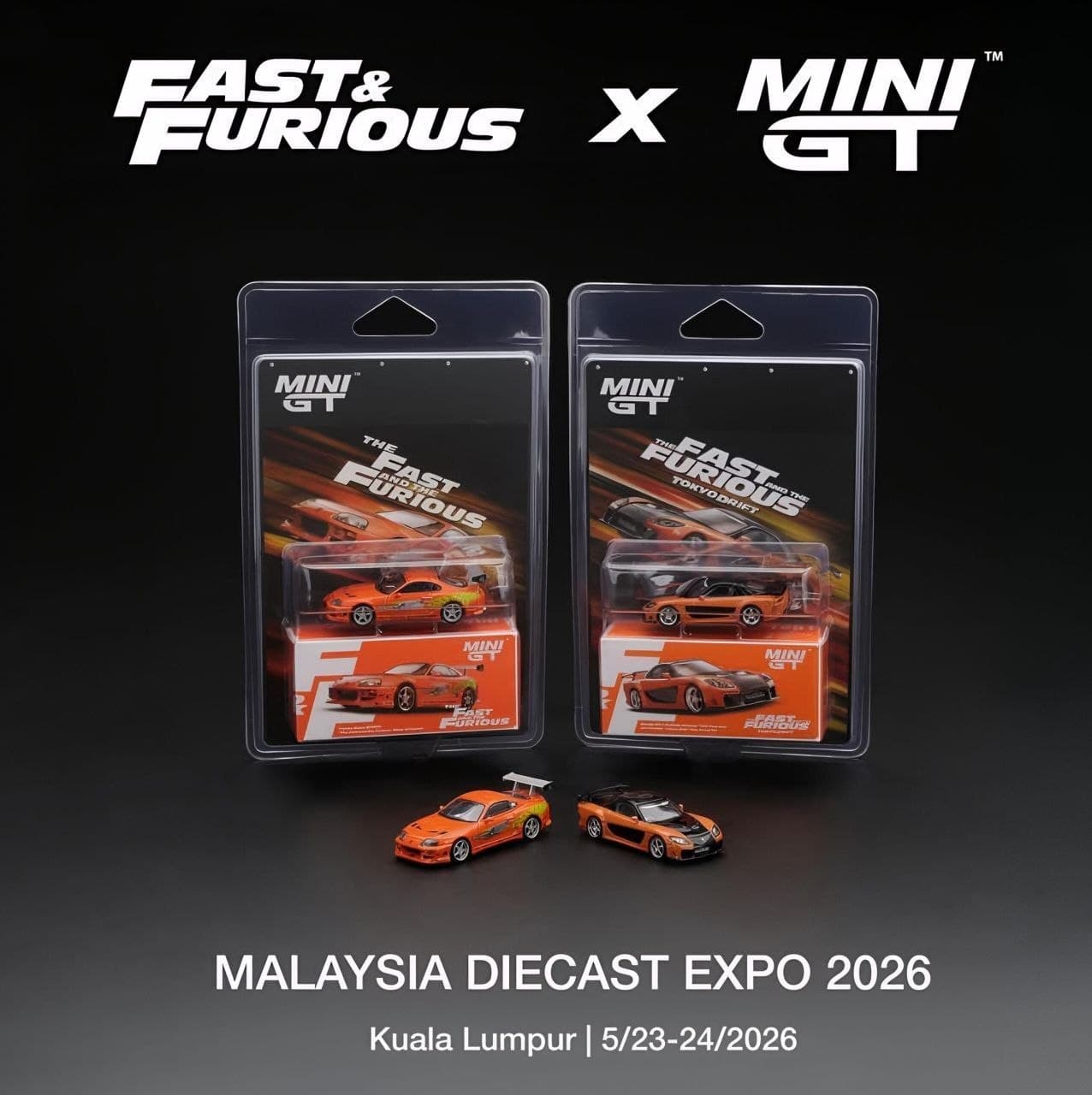 Toyota Supra + Mazda Rx7 Fast & Furious MDX Exclusive
