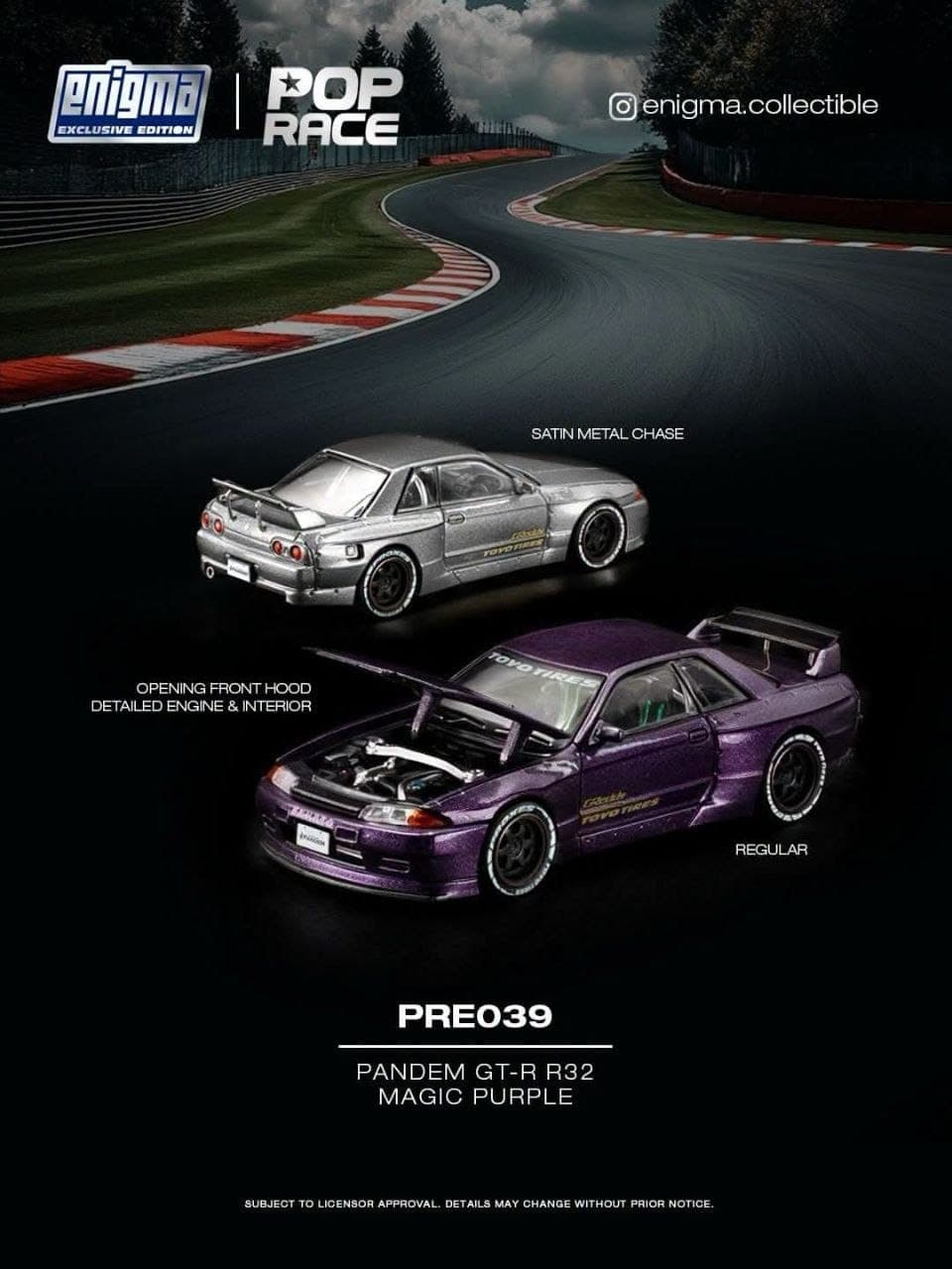 Pandem GT-R R32 MAGIC PURPLE